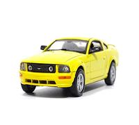 Modelos A Escala 1 43 para Ford Mustang GT2005 Modelo Aleación De Zinc Acabado Escala Coche Aleación Coche Modelo Coche Decoración del Hogar(B)