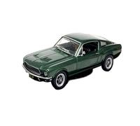 Modelos A Escala 1 43 para Ford Mustang Mustang GT Modelo Coche Aleación Edición Coleccionista Adorno Verde Exhibición Sala De Estudio Decoración del Hogar