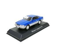 Modelos A Escala 1/43 para Nissan Leopard F31 Serie Clásica Modelo De Coche De Aleación Adorno Coleccionable Decoración Espacial Decoración del Hogar