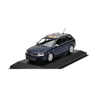 Modelos A Escala 1:43 para RS6 Avant 2002 Edición Coleccionista De Aleación De Metal Modelo De Coche De Juguete De Viaje Azul Decoración del Hogar
