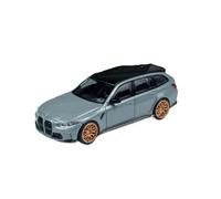 Modelos A Escala 1:64 para BMW M3 Touring Brooklyn Grey Aleación Diecast Juguete Modelo Mini Modelo De Exhibición Interior Decoración del Hogar