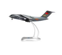 Modelos A Escala Aviones 1:130 para El Modelo Avión Transporte Yun-20 Aleación Miniatura Estática Soporte Exhibición Coleccionable Adorno Militar Avión En Miniatura