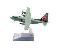 Modelos A Escala Aviones 1:200 para C-130J Hercules Transport ZH870/ZH887 Modelo De Aleación De Aeronave Modelo De Metal Decorativo Verde Avión En Miniatura(Red)