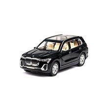 Modelos A Escala Escala 1 24 para BMW X7 Pull Back Sound and Light Car Model Kit Simulación Aleación Car Diecast Car Decoración del Hogar(Negro)