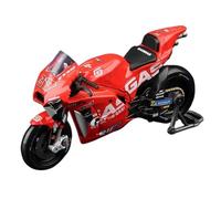 Modelos a Escala Kit De Modelo De Motocicleta De Carreras De Fábrica GASGAS A Escala 1:18, Adornos De Colección De Fundición A Presión Estática. Objetos de colección