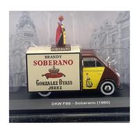 Modelos A Escala Modelo Coche Publicitario Small Wonder Cars F89 1960 Metal Fundido A Presión Exhibición Vehículos Antiguos Escala 1/43 Decoración del Hogar