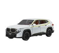 Modelos A Escala Modelo De Coche A Escala 1 32 BMW The XM Modelo De Coche De Simulación Adornos Regalo De Año Nuevo para Niño Decoración del Hogar(White)
