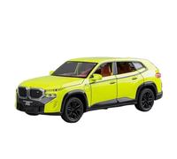 Modelos A Escala Modelo De Coche A Escala 1 32 BMW The XM Modelo De Coche De Simulación Adornos Regalo De Año Nuevo para Niño Decoración del Hogar(Yellow)