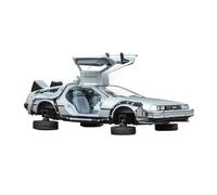 Modelos A Escala Modelo De Coche De Aleación 1 24 para La Colección Coches Juguete Metal DMC-12 Delorean Regreso Futuro Máquina Tiempo Decoración del Hogar(Back to The Future 4)