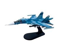 Modelos Acabados Adorno estático de aleación del Caza Militar Ruso Su-34 a Escala 1:100 Aviones a Escala