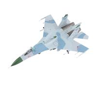 Modelos Acabados Caza Su-27 Flanker B De La Fuerza Aérea Rusa, Escala 1:72, Aleación Roja 14, Regalo Decorativo Aviones a Escala