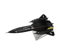 Modelos Acabados Modelo de aleación del avión de reconocimiento SR-71 Blackbird de la USAF, Escala 1:144, decoración estática. Aviones a Escala