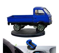 Modelos de camión para adultos - Decoración interior de coche accesorio para pantalla de salpicadero | Modelo pequeño de coche de deriva en escala 1:64, divertido adorno de vehículo para camiones