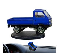 Modelos de camiones para adultos,Modelos de camiones para niños - Ornamento modelo de consola central | Decoración modelo de vehículo a la deriva a escala 1:64, modelo de escritorio realista para