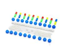 Modelos de componentes de ADN Componentes de estructura genética para modelo de aprendizaje de química orgánica