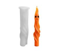 Modelos de fundición de velas de Halloween | Figura de silicona de fantasma de Halloween | Molde fácil de disolver para manualidades - Para la decoración del hogar, apartamento, vacaciones,
