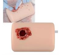Modelos de heridas para el cuidado de heridas, kit de entrenamiento de torniquete y empaquetamiento de heridas, ejercicios de sutura para el control de hemorragias, material de silicona, para capacita
