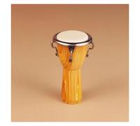 Modelos de instrumentos musicales de 9,8/7,5/6 cm en miniatura Congos Mini Bongos Mini Djembe, tambor africano, instrumentos musicales para el hogar (B)