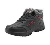 Modelos de pareja para hombre, medianos y mayores, botas de nieve deportivas cálidas y gruesas, antideslizantes, cómodas, de algodón, b, 40 EU