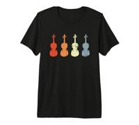 Modelos de violines Antiguos Profesor de violín Camiseta Premium