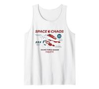 Modelos Erector Space Chaos Silver Force Raider Camiseta sin Mangas
