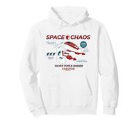 Modelos Erector Space Chaos Silver Force Raider Sudadera con Capucha