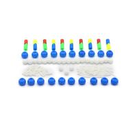 Modelos prácticos de estructura de ADN, modelos de átomos de química orgánica para aprendizaje de química orgánica y enseñanza de biología, modelo de ADN