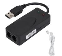 Módem de fax solo puerto USB2.0 56K controlador de módem externo para 7 8 10 XP módem USB USB2.0 56K módem externo