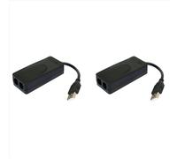 Módem de fax USB 2X de doble puerto USB 2.0 56K V.92 V.90 Controlador de módem externo para Win 7 8 10 XP Recibir y enviar fax en la computadora