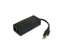 Módem de fax USB de doble puerto USB 2.0 56K V.92V.90 Controlador de módem externo para Win7 8 10XP Recibir y enviar fax en la computadora