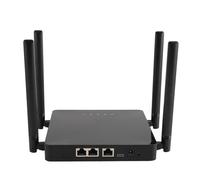 Módem Enrutador WiFi 4G LTE Desbloqueado con Ranura para Tarjeta SIM, 1200 Mbps, Compatible con 4G+ Cat6, Antenas 2x4G/2x2.4G 5.8G, Compatible con 32 Usuarios (Enchufe de la UE)