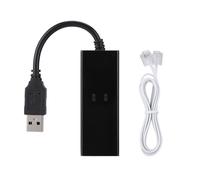 Módem externo USB 2.0, módem de fax de datos de 56K, módem USB Plug and Play para conexión a Internet por marcación telefónica con soporte para