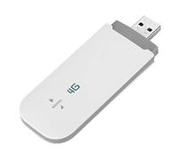 Módem USB 4G LTE, Bolsillo Desbloqueado Adaptador de Red USB inalámbrico Router WiFi Hotspot de Red con Ranura para Tarjeta SIM/Tarjeta de Memoria Soporte 4G FDD: B1 / B3 / B5 TDD: B38 / B39 / B40