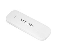 Módem USB LTE 4G Stick, Adaptador de Red USB inalámbrico con Punto de Acceso WiFi, Punto de Acceso WiFi Router WiFi Tarjeta TF (32G) / SIM, Blanco(sin función WiFi)