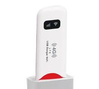Módem Wi-Fi USB 4G LTE - Enrutador Portátil Con Tarjeta, Adaptador De Red Inalámbrico De Bolsillo De Alta Velocidad | Mini Hotspot De Viaje Para Coche, Cubierta Potente, Stick De Internet Móvil