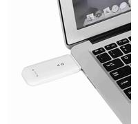 Módem WiFi USB, 3.7x1.4x0.5in 4G LTE USB2.1 Adaptador de Red WiFi WiFi Hotspot Router Modem Stick con la Ranura de la Tarjeta SIM para la computadora portátil PC (con WiFi)