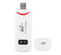Módem WiFi USB 4G LTE, Adaptador de Red de 150 Mbps, Enrutador de Punto de Acceso WiFi Portátil, Soporte B1/B3/B7/B8/B20 WCDMA, Antena WiFi 4G/3G+integrada, Plug and Play