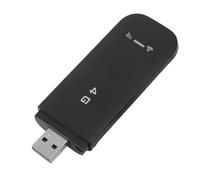 Módem WiFi USB 4G LTE, Enrutador 4G Portátil con Ranura para Tarjeta SIM, Punto de Acceso de Viaje de Alta Velocidad Desbloqueado Dongle 4G Compatible con 10 Dispositivos (Black)