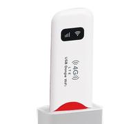 Módem WiFi USB portátil 4G LTE - Adaptador WiFi móvil para coche y hogar, Router de tarjetas 4G de alta velocidad con cobertura súper fuerte | Solución de red compacta para acceso a Internet