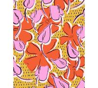Modern Bloom Journal: A Trendy Floral Notebook for School, Journaling and more. 110 Lined Pages. Soft Matte Cover with Artistic Pattern Design.