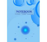 Modern Blue Notebook: For School, Work & Journaling | Soft Matte Cover | 8.5 x 11 inch |150 Lined Pages