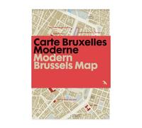 Modern Brussels Map / Carte Bruxelles Moderne: Guide to Modern Architecture in Brussels (Blue Crow Media Architecture Maps)