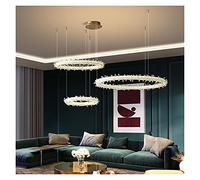 Modern Chandelier for Living Room Bedroom Chandeliers Crystal Indoor Lighting Kitchen Lights Ceiling Chandelier Modern LED Chandelier (Color : 70cm Size : WarmWhite) (Dia100x80x60cm ColdWhite)