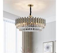 Modern Chandelier Lighting Luxury Gold Color Round Light Compatible with Indoor Lighting in Living Room Dining Room,Lujo