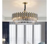 Modern Chandelier Lighting Luxury Gold Color Round Light Compatible with Indoor Lighting in Living Room Dining Room,Lujo