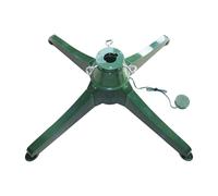 Modern Christmas Tree Stand - Base eléctrica recargable, soporte giratorio, de 360° cada 70 segundos, soporte estable para vacaciones, soporte artificial, montaje verde, engranaje compacto fácil