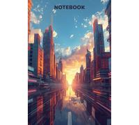 Modern City Notebook: 110 Lined Pages | Urban Style Journal for School, Work & Everyday Writing