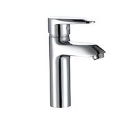 Modern Commercial Bathroom Hot And Cold Faucet Copper Wash Basin Single Handle Hole Lavatory