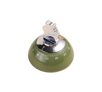 Modern Cooking Timer -Kitchen Timer Magnetic ¦6.5cm,Countdown Knob with Stainless Steel Time Counter, Study Room Chronograph with Easy Rotation, Cooking Alarm, Magnetic Timekeeper