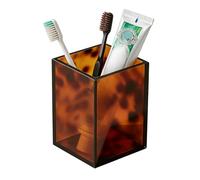 Modern Counter Caddy, Anti-Slip Display Base, Storage with Stable Feature, Waterproof Synthetic Stone Toiletry Shelf, Marbled Accessory with Sleek Design, Tabletop Tray for Family and Bedside